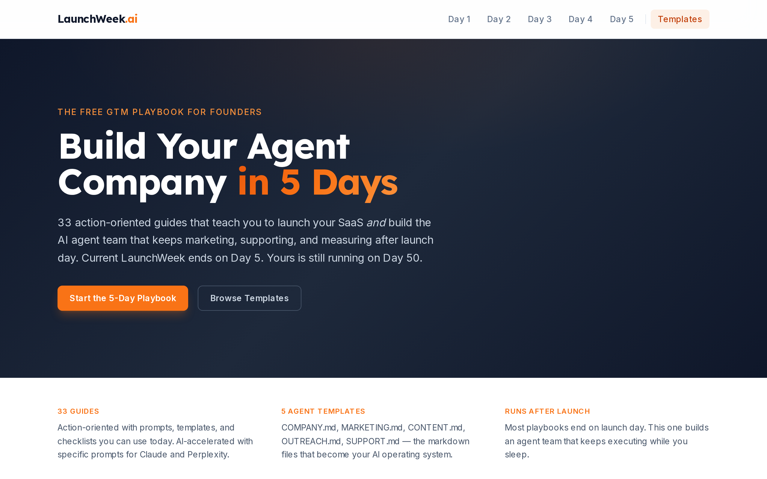 LaunchWeek screenshot