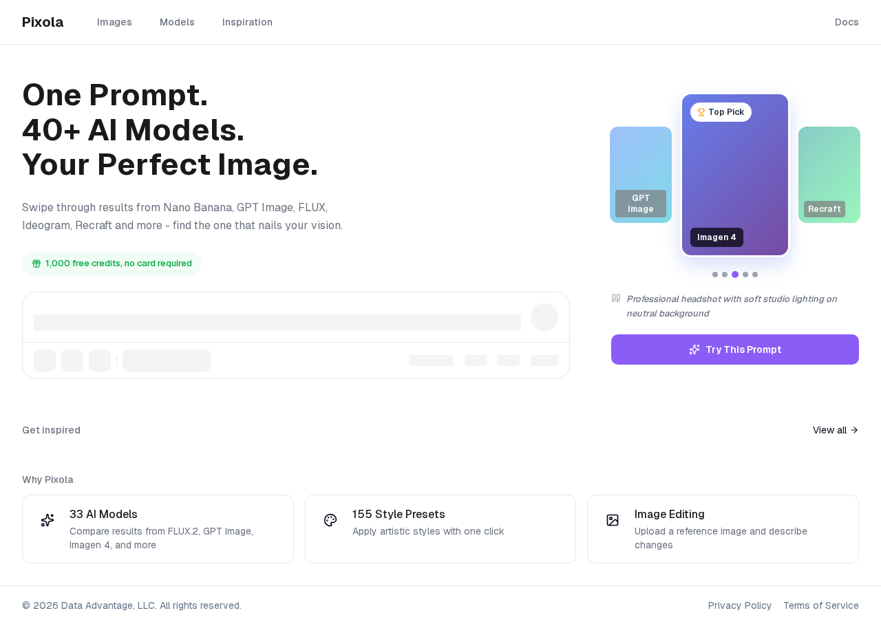 Pixola.ai screenshot